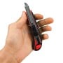 MaBricole | HONESTPLUS | Outils de découpe | Cutter utilitaire 135mm avec 5 lames 9×80mm HONESTPLUS | HT-8618
