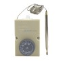 Thermostat mécanique avec sonde capillaire en métal et cadran gradué de réglage de température de -30 à +30°C