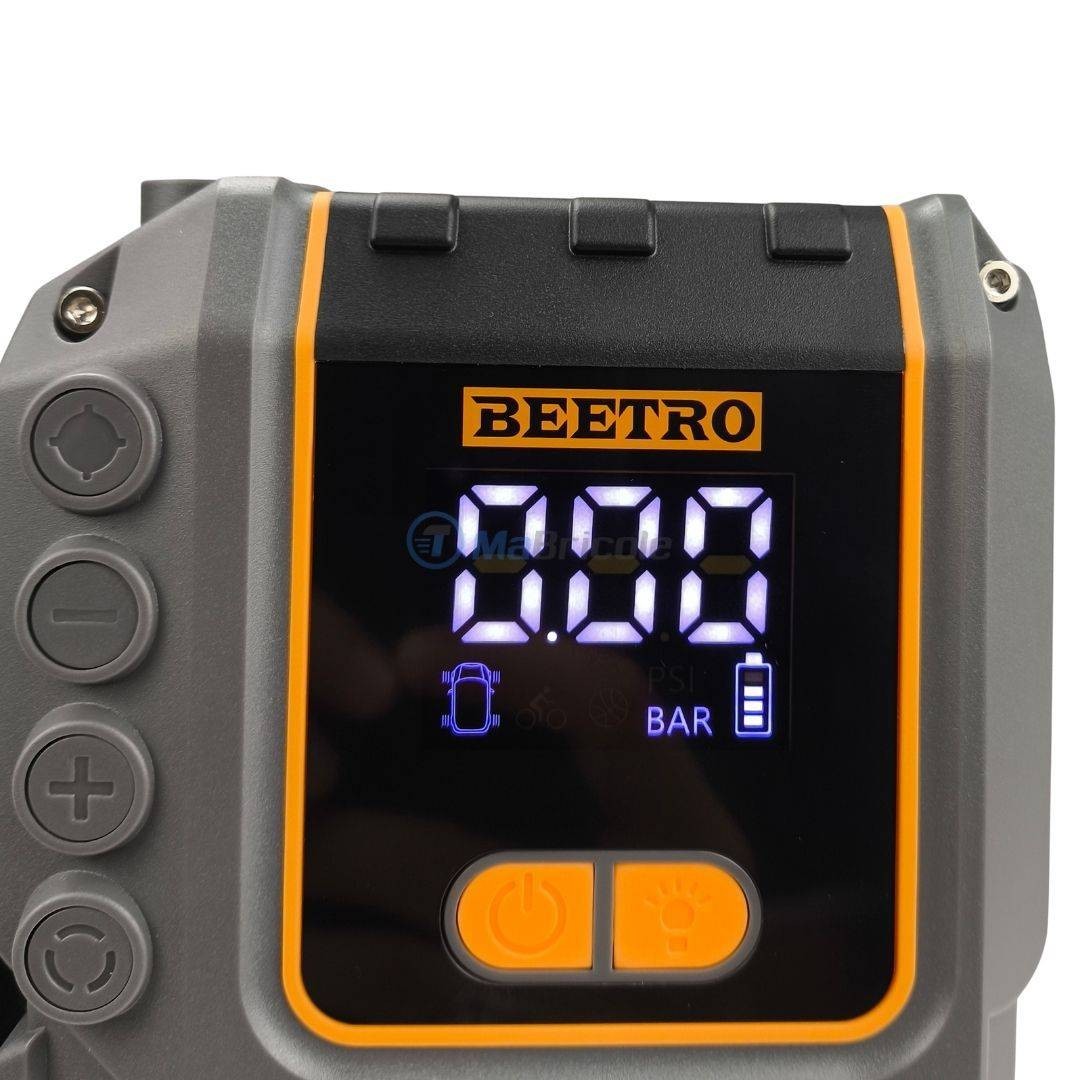 Booster batterie 4 en 1 2500A, compresseur 10 Bar, Power Bank 23800 mAh ...