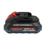 Batterie rechargeable Li-ion noire et rouge HONESTPRO 21V 2.0Ah pour visseuse à choc