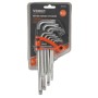 MaBricole | VEIBER® | Clé et douille | Clé étoile, Jeu de clés Torx T10-T50 en chrom-vanadium-(Cr-V) 9PCS VEIBER