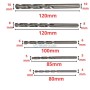 MaBricole | HONESTPRO | Pour perceuse et visseuse | Jeu de 5 mèches à béton 4-5-6-8-10mm HONESTPRO | YAT1201