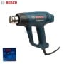 Décapeur thermique BOSCH Professional GHG 180 bleu avec poignée noire et logo rouge, avec boîte bleue à côté