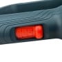 Gros plan sur le bouton de réglage rouge du décapeur thermique Bosch GHG180