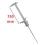 MaBricole | DASQUA | Outils de mesure | Pied à coulisse professionnel Vernier 0-150mm / 6“ précision 0,05mm / 1/128“ DASQUA | 1120-3115