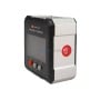 Inclinomètre numérique rectangulaire avec écran LCD et pointeur laser rouge sur le côté