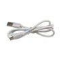 Câble de charge USB de couleur blanche avec connecteur type C