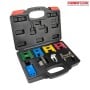 Coffret ouvert avec plusieurs outils de calage moteur de différentes couleurs, marqué HONESTPRO.