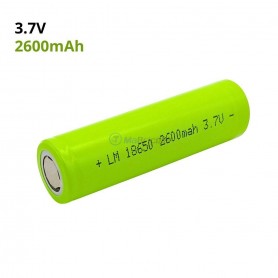 MaBricole | GOOP | Batteries et chargeur | Pile li-ion rechargeable LIR-18650 2800mAh 3.7V GOOP