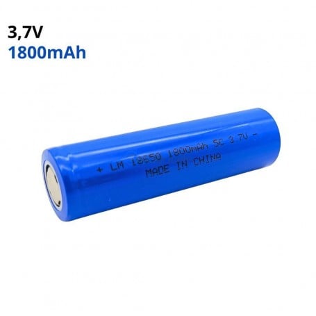 MaBricole | | Batteries et chargeur | Pile LM 18650 1800mAh 3.7V