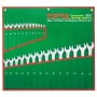 MaBricole | TOPTUL | Clé et douille | Jeu de clés mixtes standard coudées à 15° 6-32mm avec pochette 26PCS TOPTUL | GAAA2604