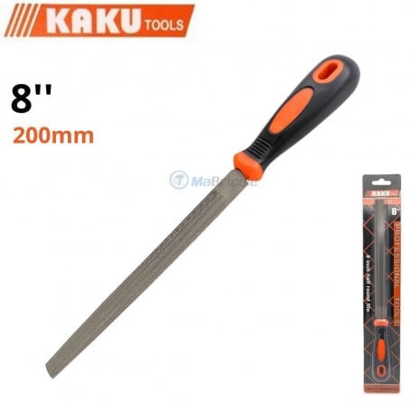 MaBricole | KAKU TOOLS | Autre outils | lime à aiguille demi-ronde 200mm 8" bras en caoutchouc KAKU TOOLS | CD-5001