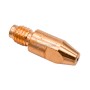 MaBricole | BLACK WOLF | pour poste à souder | Lot de 10 embouts conducteurs en cuivre pour torche de soudage MIG M8 buse 1.4mm longueur 30mm BLACK WOLF