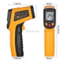 MaBricole | | Mesure et contrôle | Thermomètre infrarouge sans contact -50°C - 400°C pour tester la chaleur a distance