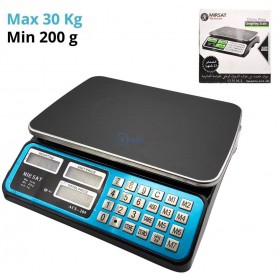 ميزان إلكتروني 30 كغ كحد أقصى مرسات إلكترونيك