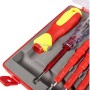 MaBricole | | Tournevis | Jeu de tournevis interchangeable magnétique PH-S-U-Y-T en Cr-V et testeur 14 pièces avec boîte