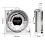 MaBricole | | Outils de mesure | Rapporteur d'angle multifonction 0-180 degrés avec aimant, portable