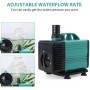 MaBricole | EBANG | Outils de jardin | Pompe à eau submersible 70W 3500L/H pour fontaines et aquariums EBANG | EB-5000