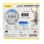 MaBricole | ANDOWL | Mesure et contrôle | Balance corporelle ronde rose, capacité maximale : 180 kg ANDOWL | Q-SO69