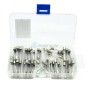 MaBricole | | Accessoires d'électricité | Kit de 60 Pcs d'assortiment de fusibles à tube de verre 1-30A 250V avec coffret