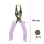 MaBricole | | Pinces | Pince perforatrice pour faire un trou rond de 6 mm dans le papier et autres matériaux fins 140 mm