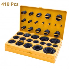 مجموعة حلقات دائرية مطاطية مكونة من 419 قطعة مع حافظة ستاركل