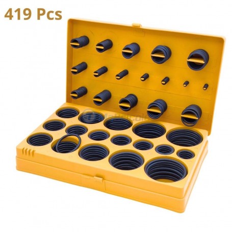MaBricole | STARCLE | Autre accessoires | Kit d'assortiment de joints toriques métriques de 419 pièces avec coffret STARCLE