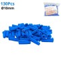MaBricole | | Fixation | Chevilles en plastique Ø10 500g pour installer des vis dans le mur ,couleur bleu
