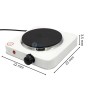 MaBricole | HOT PLATE | Accessoires maison | Plaque chauffante, résistance électrique 1000W 220×220mm avec variateur HOT PLATE | JX1010A