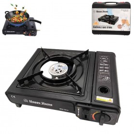Réchaud à gaz portable pour voyage et camping avec valise Happy home | BDZ-155-A