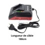 MaBricole | WORCRAFT | Batteries et chargeur | Chargeur de batteries 20V 4.5A WORCRAFT | CLC-20V-4.5