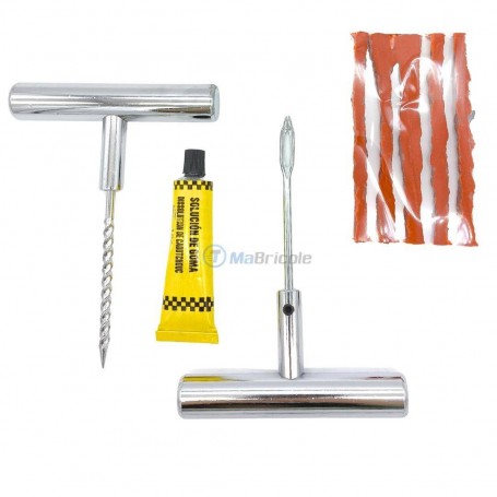 MaBricole | | Autre outils | Kit de réparation de pneus pour tous types de véhicules et motos