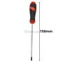 MaBricole | SOFICLEF | Tournevis | Tournevis pour vis Philips PH2, diamètre 6mm, longueur 150mm SOFICLEF | TVPH2-150CRV
