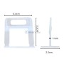 MaBricole | | Autre accessoires | Système de nivellement de Faïence et carrelage, niveleur épaisseur 1mm 100 Pcs 125g transparent