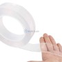 MaBricole | | Accessoires maison | Ruban adhésif transparent double face réutilisable amovible lavable 5m×3cm pour fixer des objets