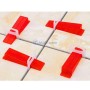 MaBricole | TOPVEI | Autre accessoires | Cales Réutilisables en Plastique 100 PCS 505 g pour système de nivellement de Faïence et carrelage TOPVEI | TC-01