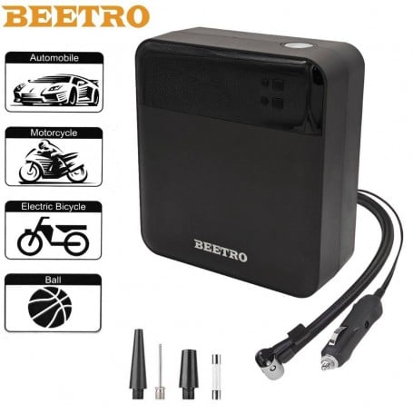 MaBricole | BEETRO | Compresseur | Mini compresseur de voiture écran LCD 10A 100W 150psi BEETRO | BE0174