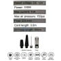 MaBricole | BEETRO | Compresseur | Mini compresseur de voiture écran LCD 10A 100W 150psi avec lampe BEETRO | BE0173