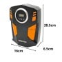 MaBricole | BEETRO | Compresseur | Mini compresseur de voiture écran LCD 10A 100W 150psi avec lampe BEETRO | BE0173