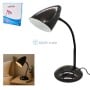 MaBricole | DESKLAMP | Lampe portative | Lampe de bureau filaire Noir , douille E27 avec interrupteur DESKLAMP | MT-801