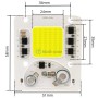 Puce rechange LED 50W utiliser pour les projecteurs et les applications d'éclérage extérieur