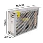 Bloc d'alimentation métallique à découpage ventilé avec dimensions 15,8 x 10 x 4,2 cm