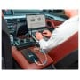 Convertisseur pour voiture DC12/24V a AC220V 150W avec 2 prises et 6 ports USB et USB-C et petit écran numérique
