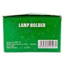 Boîte verte contenant un porte-lampe modèle 191-N avec informations techniques et code-barres