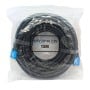 Câble HDMI haute vitesse 15 mètres emballé dans un sachet plastique transparent