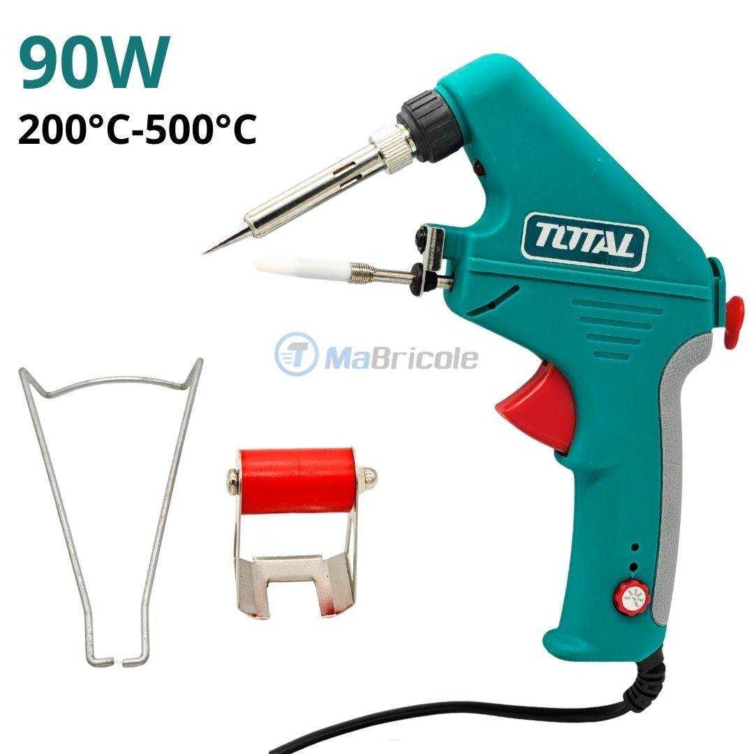 Kit De Fer à Souder 90W à Température Réglable – 110V, Avec Soudure Et Flux