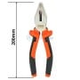 Pince universelle VEIBER de 200 mm avec poignées noires et orange