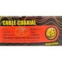 MaBricole | نعمة نور | Accessoires d'électricité | Câble coaxial RG6U 75 Ohms avec connecteurs F vissés longueur 30 mètres compatible avec Smart TV et TV Pro NAMA NOOR