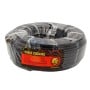 MaBricole | نعمة نور | Accessoires d'électricité | Câble coaxial RG6U 75 Ohms avec connecteurs F vissés longueur 20 mètres compatible avec Smart TV et TV Pro NAMA NOOR