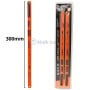 Jeu de 10 lames de scie à métaux orange de 300 mm VEIBER en acier bi-métal.